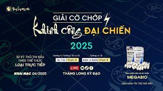  [Live Cờ Tướng – Kỳ Đạo] Khinh Công Đại Chiến: Đào Cao Khoa vs Trần Hải Long | Trận 8 Vòng 1