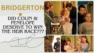 BRIDGERTON | DID COLIN AND PENELOPE DESERVE TO WIN THE HEIR RACE???