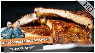 Spareribs | Texas Style - Saftige Ribs in 3 Stunden !!