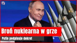 Rosja zmienia doktrynę nuklearną. Putin podpisał dekret | Gazeta.pl