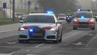 Orgaantransport uit Duitsland met Politiebegeleiding naar EMC Rotterdam!