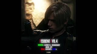 Leon S. Kennedy kill count #residentevil #shorts