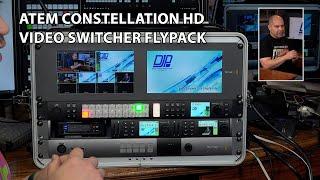 My ATEM 2 M/E Constellation HD Video Live Streaming Flypack