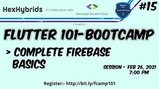 Flutter 101-Bootcamp(1080p) | Session-15 | HexHybrids