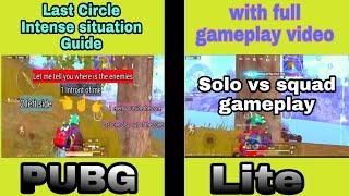 Pubg Lite last circle situation guide with GAMEPLAY || AWAIS BOSS GAMING