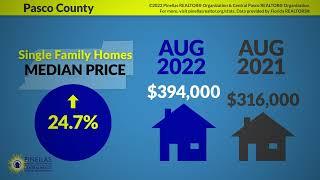 August 2022 Market Statistics Report for Pinellas and Pasco Counties