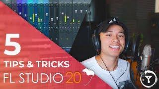 5 Tips in FL STUDIO 20 | RECORDING & EDITING