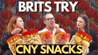 Brits Try Chinese New Year Snacks