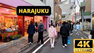 TOKYO, JAPAN  [4K] HARAJUKU — 1 HOUR Walking Tour