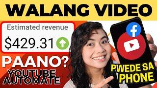 ANG GALING! Kumita P20K+ WALANG VIDEO sa YOUTUBE | STEP BY STEP TUTORIAL: Youtube Automation 2025