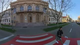Walking around Central Arad, Romania 360