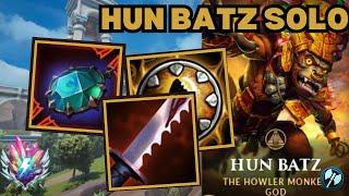 THE HOWLER MONKEY!!! - Hun Batz Solo Deity Smite 2 Gameplay