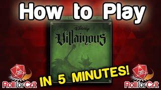 How to Play Disney Villainous