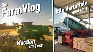 Wir sind fertig! Soja & Kartoffeln Ernte abgeschlossen - MacDon ist einfach anders / Vlog 131