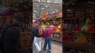 Leicester Square Christmas Market 2024 #christmas #uk #leicestersquare #london #shorts #viral