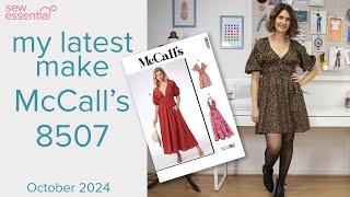 My Latest Make - McCall's 8507 - November 2024