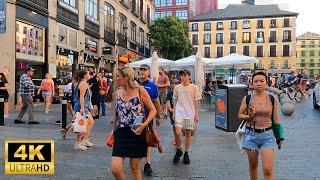 Madrid 4K - Madrid Plaza Mayor - Праздники Мадрида 2022 - Виртуальный тур по Мадриду