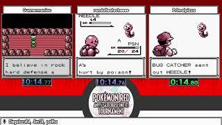 Gunnermaniac vs randalleatscheese vs Primalpizza. PKMN Red Any% Tournament 2020 [ES]