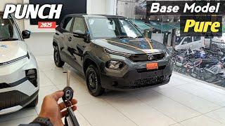 Tata Punch Base Model 2025 ️| मात्र ₹6.13 लाख में Base Model हो तो Tata PUNCH जैसा |