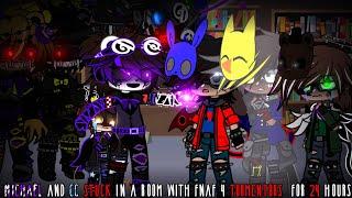 Michael and CC Stuck in a Room with FNaF 4 Tormentors for 24 hours / FNaF 4 Bullies / Sparkle_Aftøn