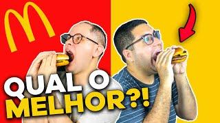(Qual o melhor?!) Hambúrguer mais BARATO e o mais CARO do McDonald's #Shorts