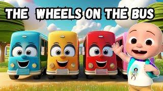 BabyBus Wheels On The Bus - Kids Songs and Rhymes | Educational Songs | ABC Phonics Songs