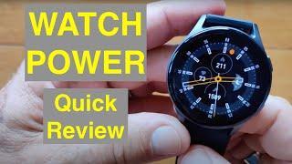 UDFINE WATCH POWER BT Call AMOLED 466*466 Always-On Alexa GPS Compass Smartwatch: Quick Overview