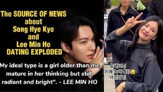 The SOURCE OF NEWS about Song Hye Kyo and Lee Min Ho DATING EXPLODED.