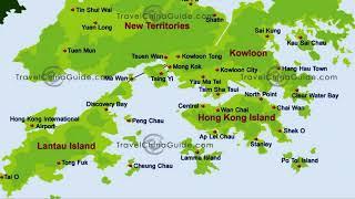 Map of Hong Kong Map