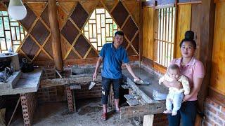 Prepare the Wood Board, Buy More Materials, A New Kitchen Table Is Completed | Family Farm