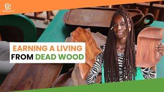 Burkina Faso: Earning a living from dead wood