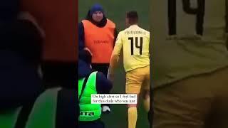 The security guard broke up this marriage proposal! #shorts #soccer #football