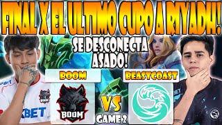 BOOM VS BEASTCOAST BO3[GAME 2]GRAN FINAL-PAKAZS, DARKMAGO VS PAYK, LUMPY-RIYADH MASTERS 2024 SA-DOTA