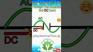 #circuit  #ac_dc in capacitor #rajelectricalpoint