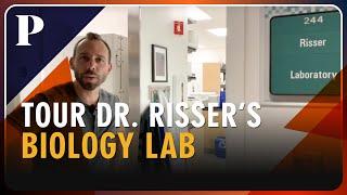 Tour the biology lab of professor Doug Risser at University of the Pacific