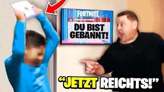 Dummer Junge rastet aus wegen Fortnite! 