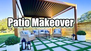 EXTREME PATIO TRANSFORMATION | BACKYARD MAKEOVER