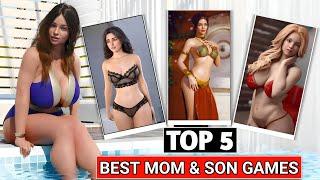 Top 5 Most Realistic Adult Games | Mom & Son | Like Summertime Saga | 4K Quality Adult Games