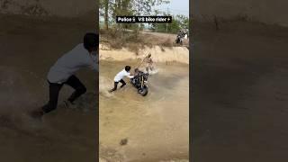 MT15 bike Police vs bike rider ‍️#viralvideo #rider #mt15bike #mt15 #shortsvideo #shorts #short