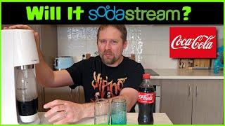 Will It SodaStream? Ep 3 - Sodastreaming Flat Coke Vs Coke