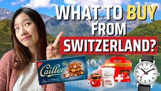 Switzerland GIFT GUIDE! 10 Swiss Souvenirs to bring home (that DON’T SUCK)