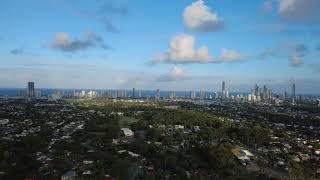 Gold Coast, Australia. 4K Drone View