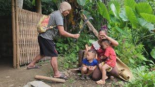 Evicted by the landlord, Duyen and her children went to find a new place to live.