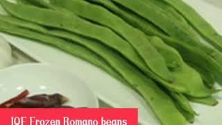 Frozen Romano Beans -- Xiamen Sharp Dragon