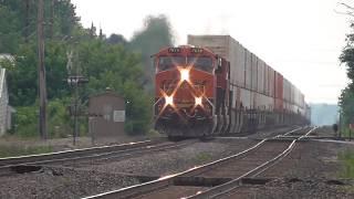 K5HA Thing on BNSF 7879 East Mazon, IL 6/20/19