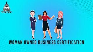 Woman Owned Business Certification