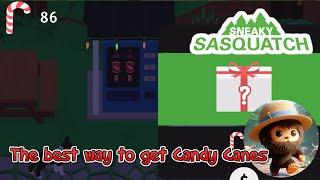 Sneaky Sasquatch - The best way to get Candy Canes