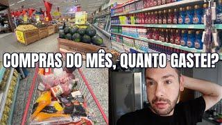 COMPRAS DO MÊS, QUANTO GASTEI?  | Luh Sicchierolli