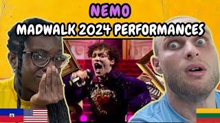 REACTION TO Madwalk 2024: Nemo's Both Performances | FIRST TIME WATCHING