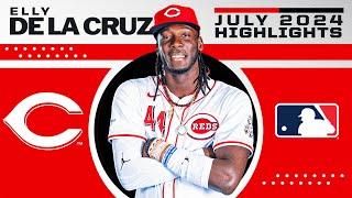 Elly De La Cruz was the first player to reach 50 STEALS in 2024! (July 2024 MLB highlights)